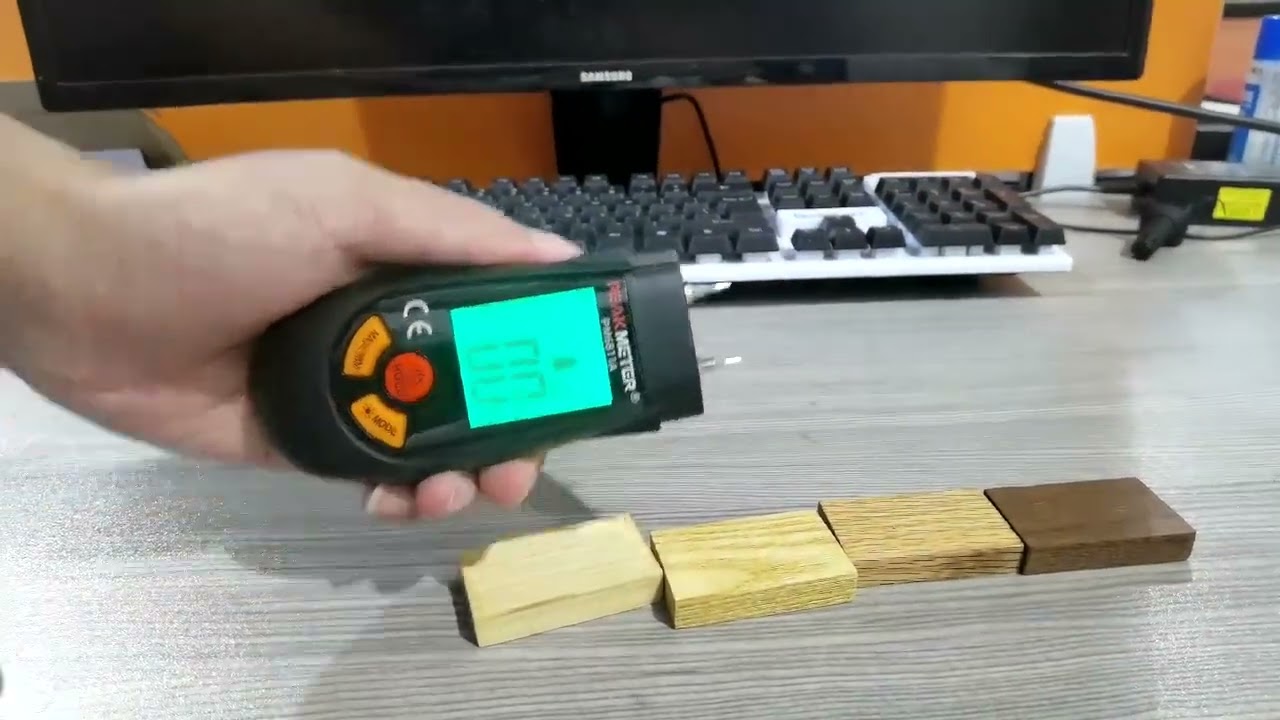 Fast Response Wood Moisture Tester Low Energy Consumption With LCD Display