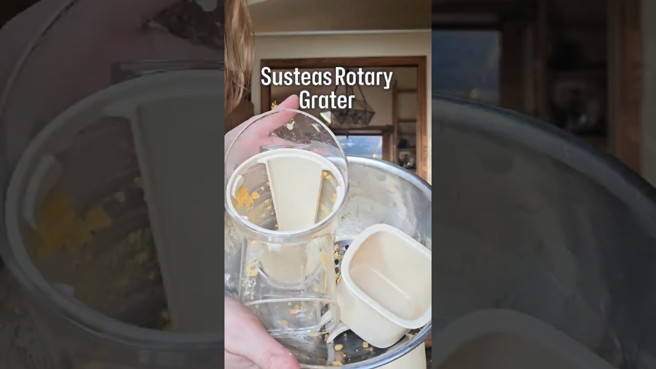 How hard is it to clean this cheese grater? #kitchengadgets  #dishwashersafe  #easyclean