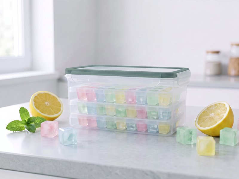 L-TOOLS food storage containers for kitchen organization and fresh ingredient preservation.