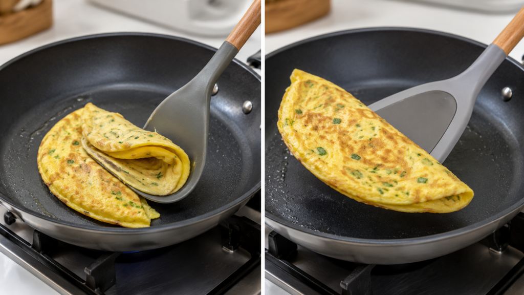 Why spatula flexibility should be evaluated during the intended cooking action
