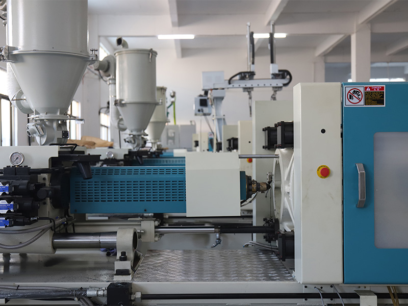 L-TOOLS factory interior with organized machinery and components, emphasizing operational efficiency.