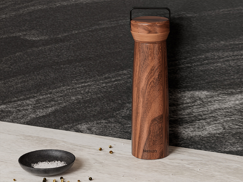 L-TOOLS coffee grinder for fresh coffee preparation and convenient kitchen brewing.